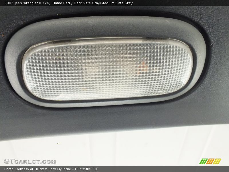 Flame Red / Dark Slate Gray/Medium Slate Gray 2007 Jeep Wrangler X 4x4