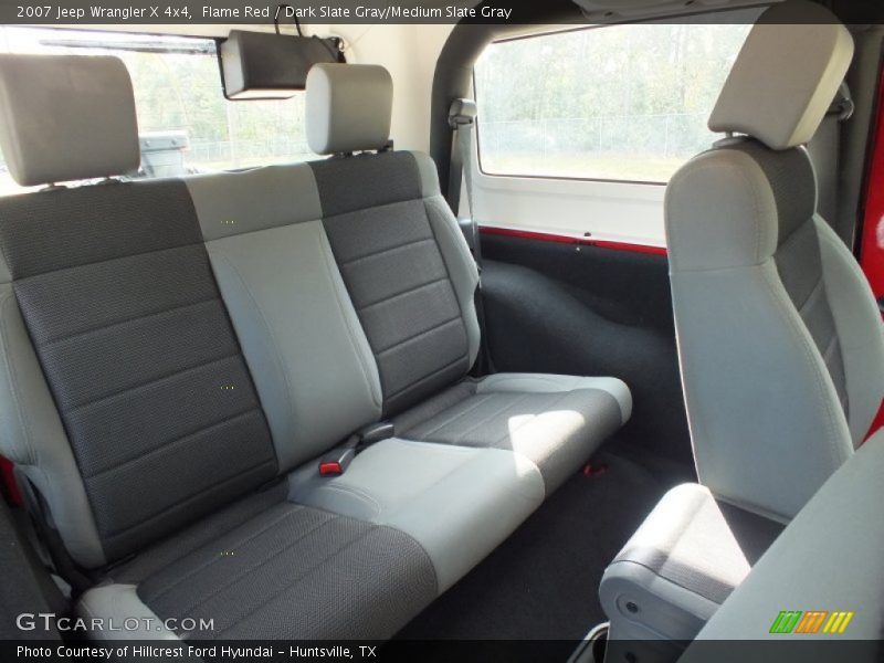Flame Red / Dark Slate Gray/Medium Slate Gray 2007 Jeep Wrangler X 4x4