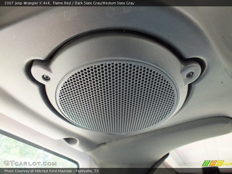 Flame Red / Dark Slate Gray/Medium Slate Gray 2007 Jeep Wrangler X 4x4