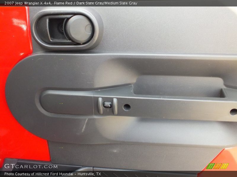 Flame Red / Dark Slate Gray/Medium Slate Gray 2007 Jeep Wrangler X 4x4