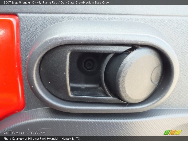 Flame Red / Dark Slate Gray/Medium Slate Gray 2007 Jeep Wrangler X 4x4