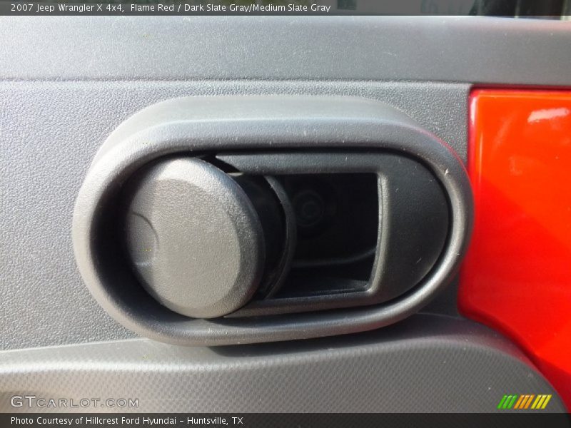Flame Red / Dark Slate Gray/Medium Slate Gray 2007 Jeep Wrangler X 4x4