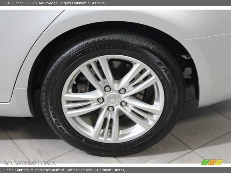  2012 G 37 x AWD Sedan Wheel