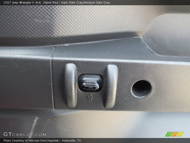 Flame Red / Dark Slate Gray/Medium Slate Gray 2007 Jeep Wrangler X 4x4