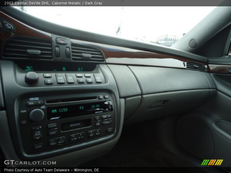 Cabernet Metallic / Dark Gray 2002 Cadillac DeVille DHS