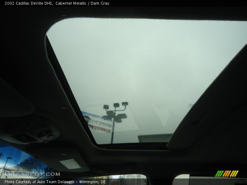 Cabernet Metallic / Dark Gray 2002 Cadillac DeVille DHS