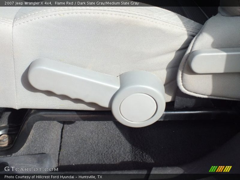 Flame Red / Dark Slate Gray/Medium Slate Gray 2007 Jeep Wrangler X 4x4