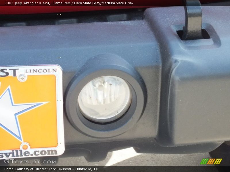 Flame Red / Dark Slate Gray/Medium Slate Gray 2007 Jeep Wrangler X 4x4