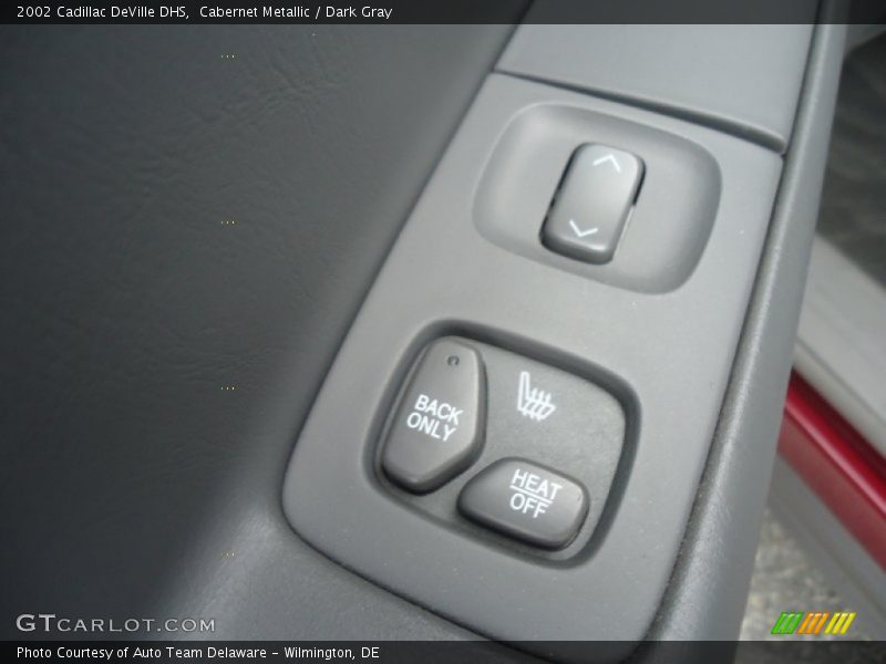 Cabernet Metallic / Dark Gray 2002 Cadillac DeVille DHS
