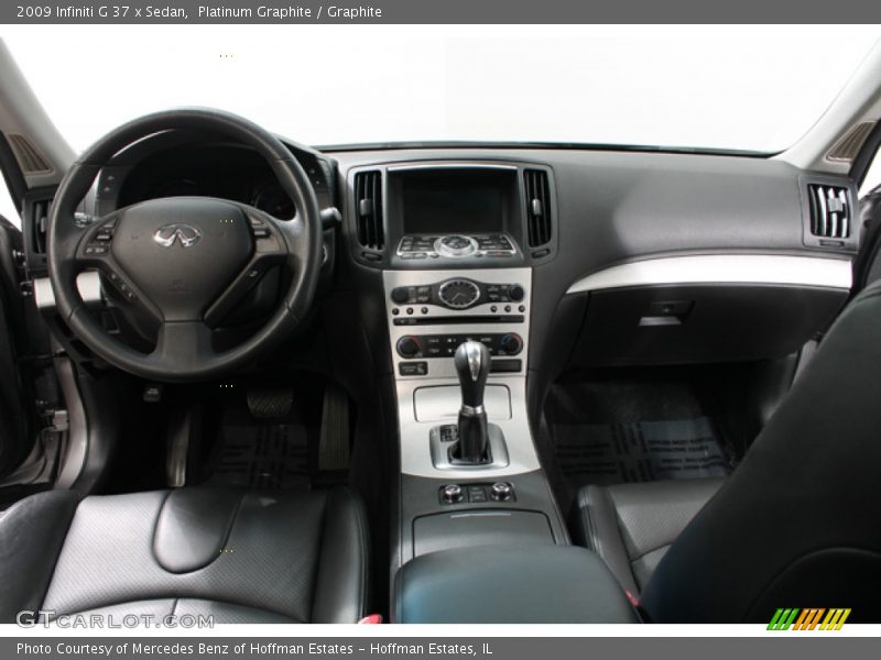 Platinum Graphite / Graphite 2009 Infiniti G 37 x Sedan