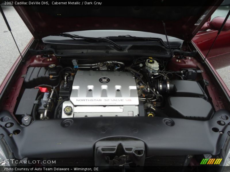 Cabernet Metallic / Dark Gray 2002 Cadillac DeVille DHS