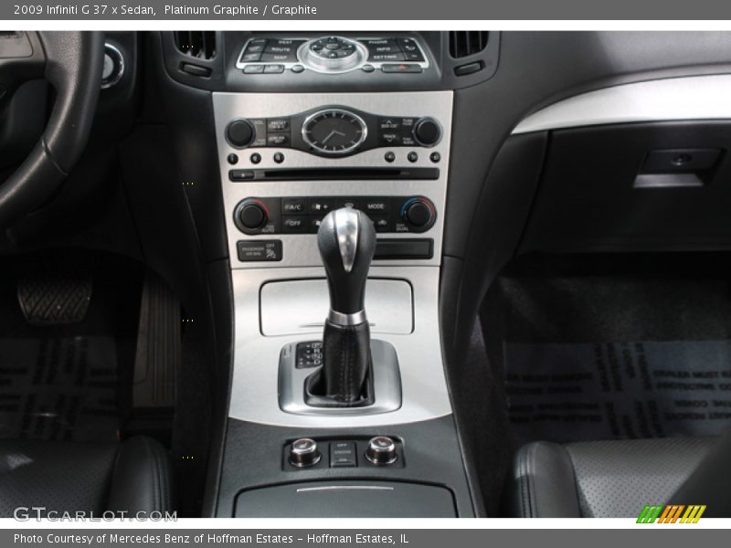Platinum Graphite / Graphite 2009 Infiniti G 37 x Sedan