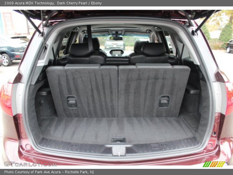 Dark Cherry Pearl / Ebony 2009 Acura MDX Technology