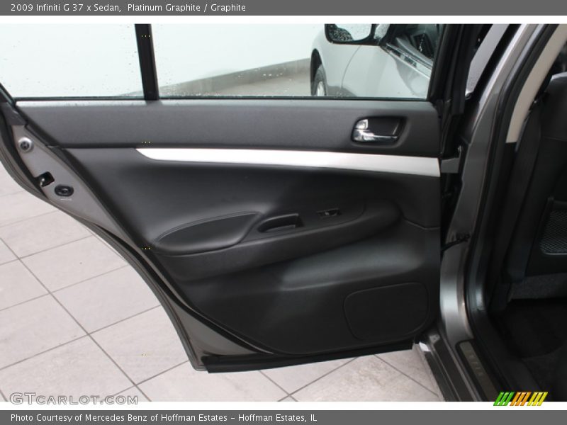 Platinum Graphite / Graphite 2009 Infiniti G 37 x Sedan