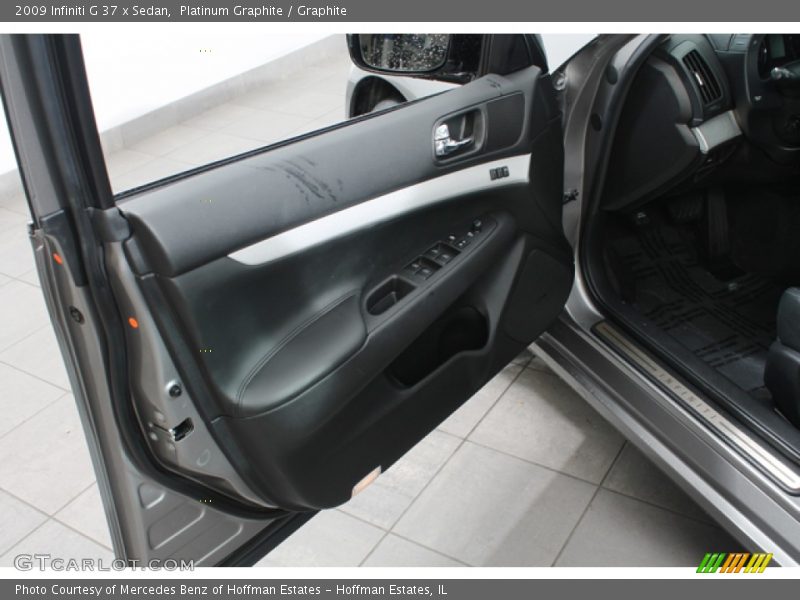 Platinum Graphite / Graphite 2009 Infiniti G 37 x Sedan