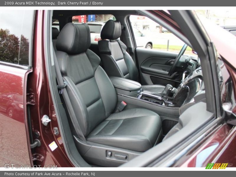 Dark Cherry Pearl / Ebony 2009 Acura MDX Technology