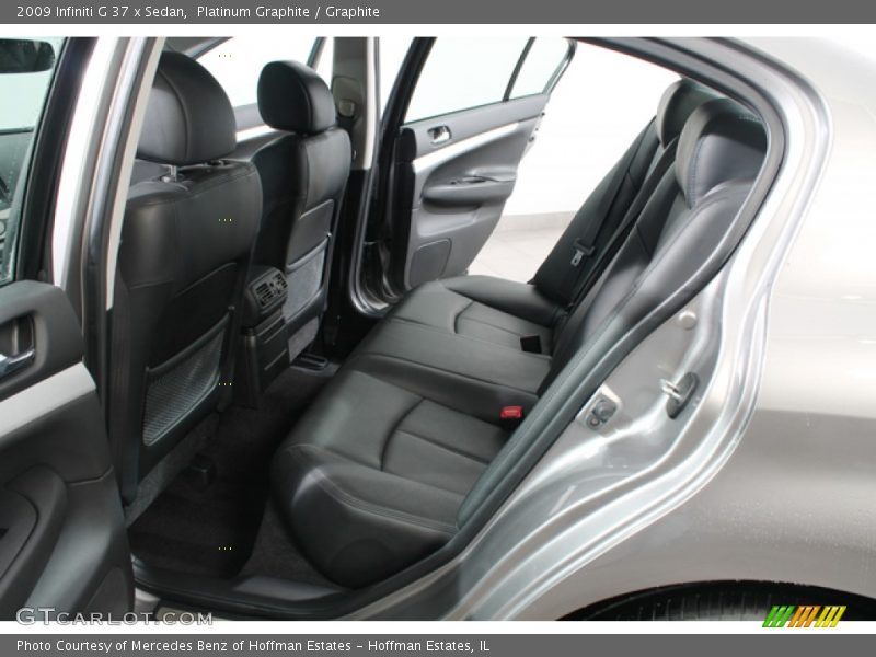 Platinum Graphite / Graphite 2009 Infiniti G 37 x Sedan