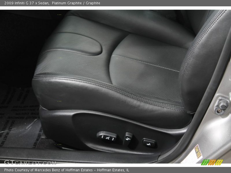 Platinum Graphite / Graphite 2009 Infiniti G 37 x Sedan