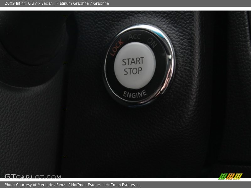 Platinum Graphite / Graphite 2009 Infiniti G 37 x Sedan