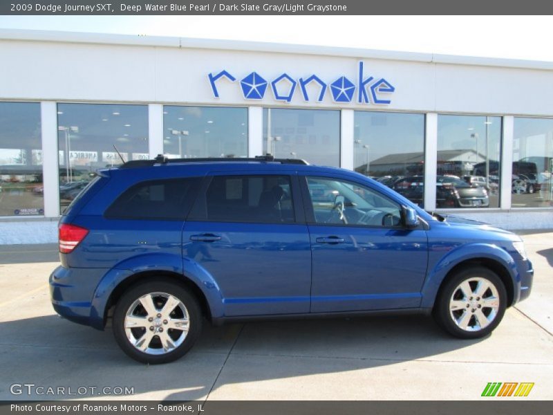 Deep Water Blue Pearl / Dark Slate Gray/Light Graystone 2009 Dodge Journey SXT