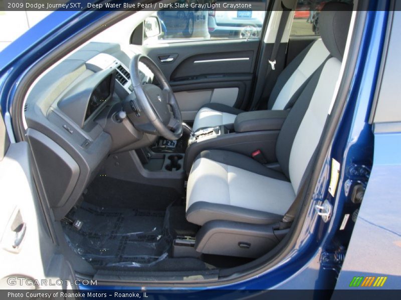 Deep Water Blue Pearl / Dark Slate Gray/Light Graystone 2009 Dodge Journey SXT