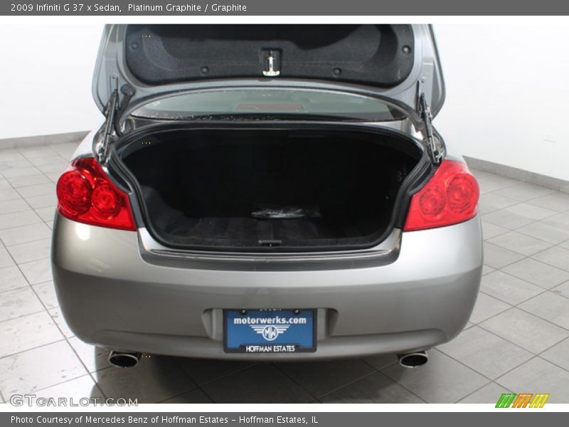 Platinum Graphite / Graphite 2009 Infiniti G 37 x Sedan