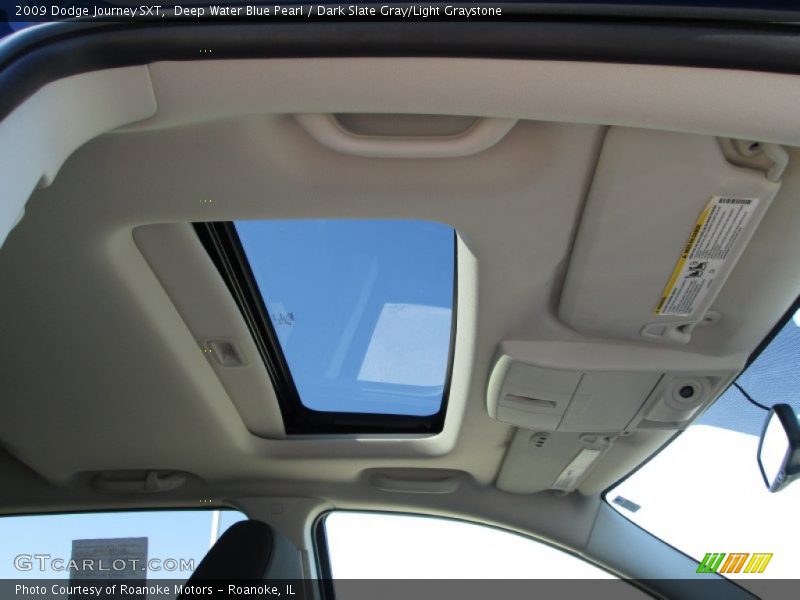 Deep Water Blue Pearl / Dark Slate Gray/Light Graystone 2009 Dodge Journey SXT