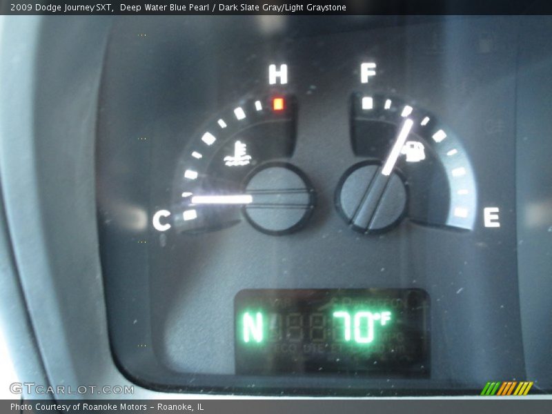 Deep Water Blue Pearl / Dark Slate Gray/Light Graystone 2009 Dodge Journey SXT