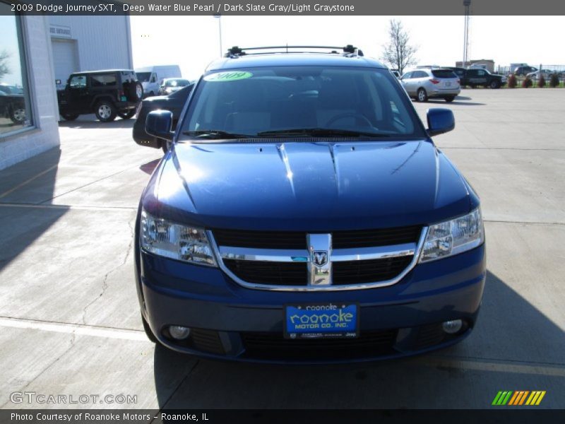 Deep Water Blue Pearl / Dark Slate Gray/Light Graystone 2009 Dodge Journey SXT