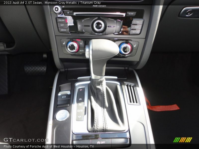 Monsoon Gray Metallic / Titanium Gray 2013 Audi A4 2.0T Sedan