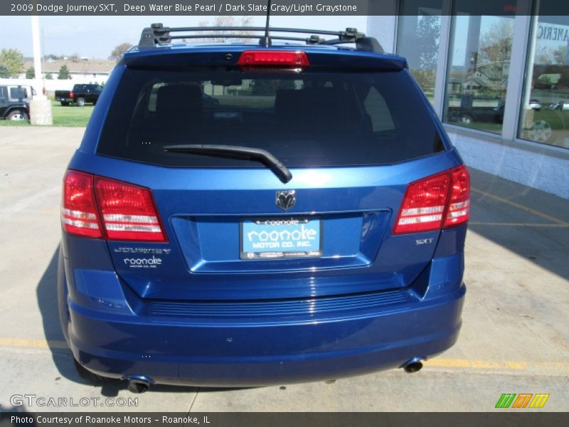 Deep Water Blue Pearl / Dark Slate Gray/Light Graystone 2009 Dodge Journey SXT