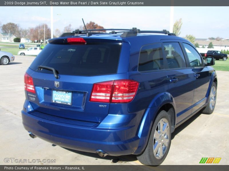 Deep Water Blue Pearl / Dark Slate Gray/Light Graystone 2009 Dodge Journey SXT