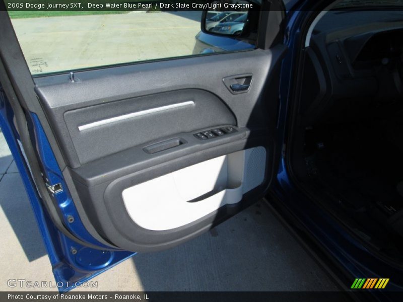 Deep Water Blue Pearl / Dark Slate Gray/Light Graystone 2009 Dodge Journey SXT