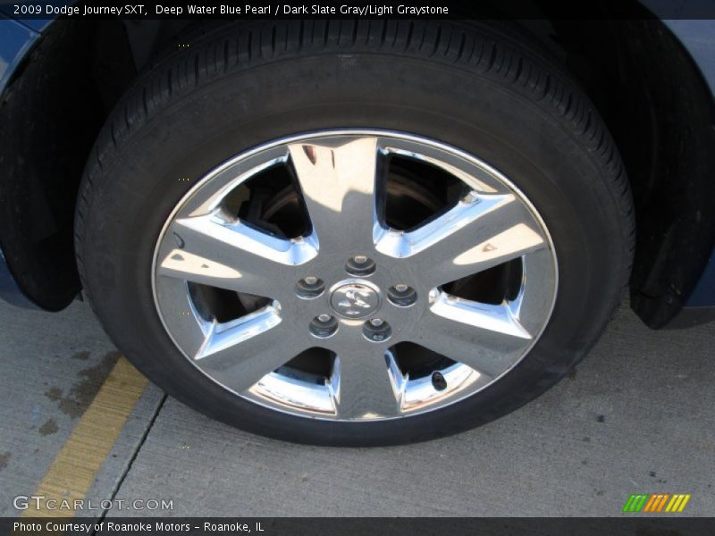 Deep Water Blue Pearl / Dark Slate Gray/Light Graystone 2009 Dodge Journey SXT