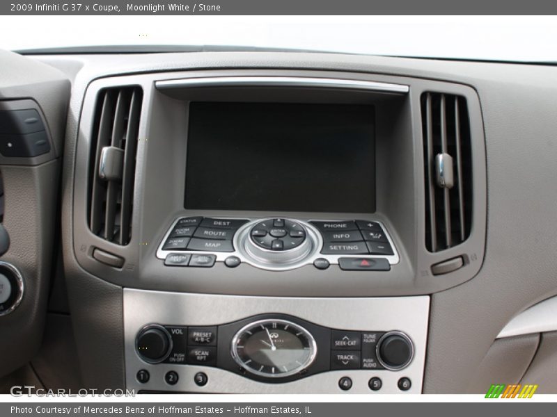 Moonlight White / Stone 2009 Infiniti G 37 x Coupe