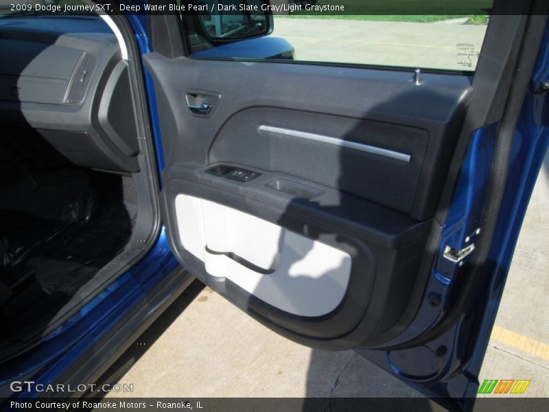Deep Water Blue Pearl / Dark Slate Gray/Light Graystone 2009 Dodge Journey SXT
