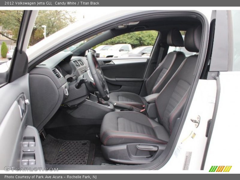  2012 Jetta GLI Titan Black Interior