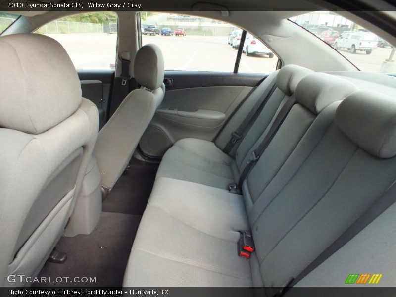 Willow Gray / Gray 2010 Hyundai Sonata GLS