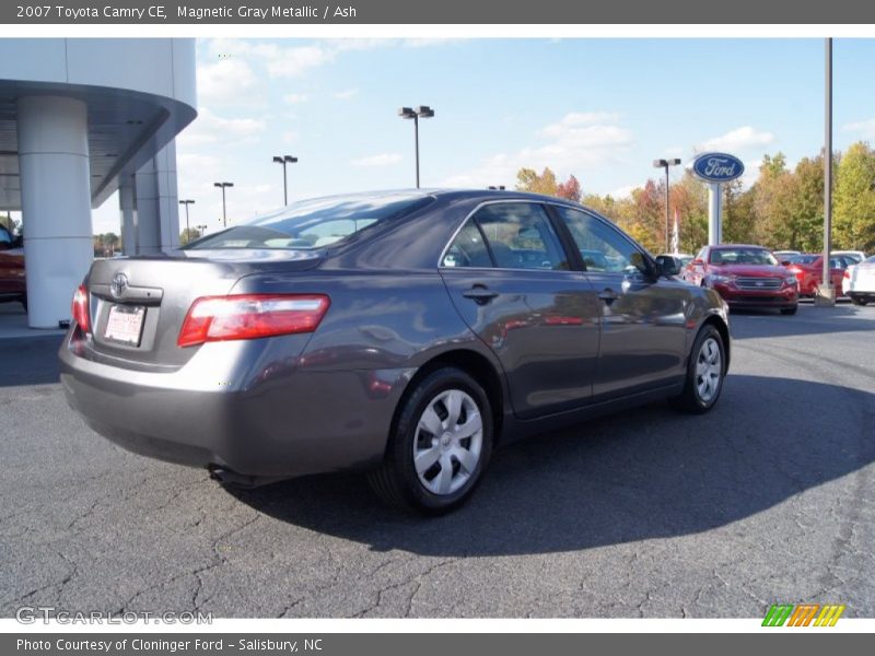 Magnetic Gray Metallic / Ash 2007 Toyota Camry CE