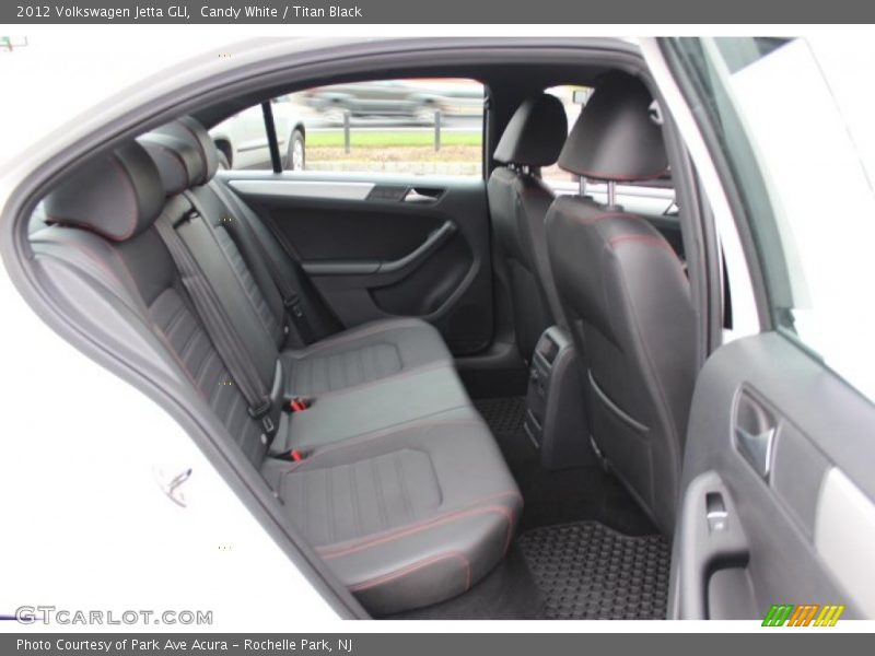 Rear Seat of 2012 Jetta GLI