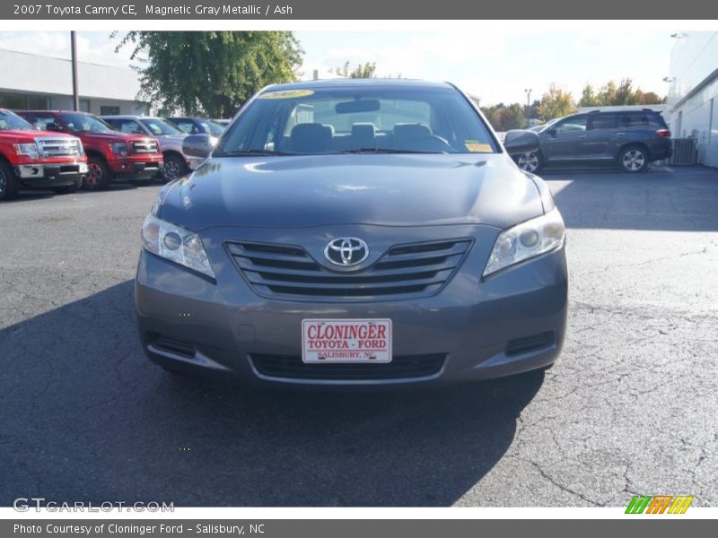 Magnetic Gray Metallic / Ash 2007 Toyota Camry CE