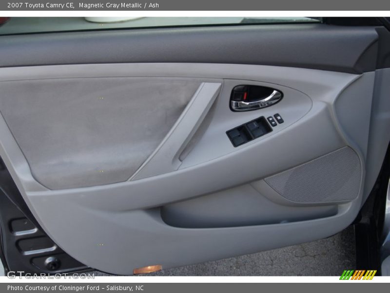 Magnetic Gray Metallic / Ash 2007 Toyota Camry CE