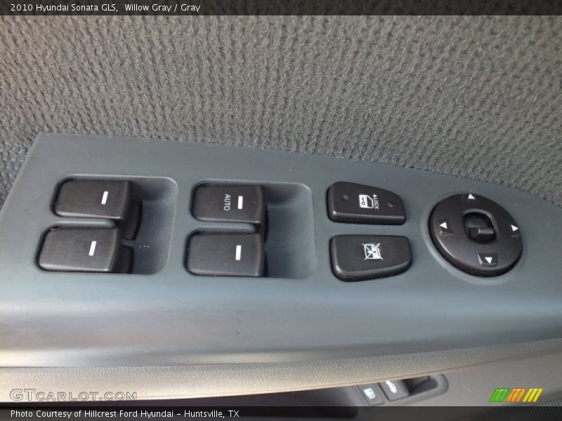 Willow Gray / Gray 2010 Hyundai Sonata GLS