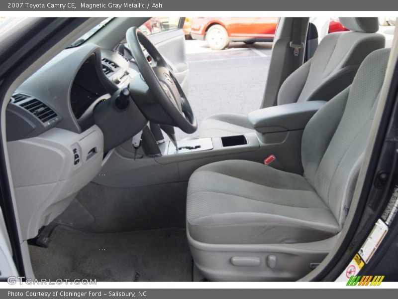 Magnetic Gray Metallic / Ash 2007 Toyota Camry CE