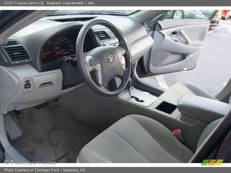 Magnetic Gray Metallic / Ash 2007 Toyota Camry CE