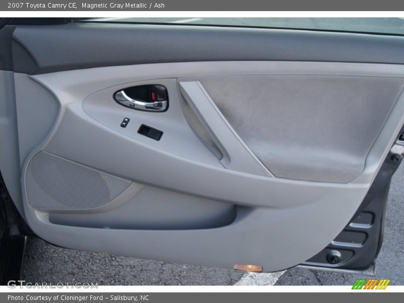 Magnetic Gray Metallic / Ash 2007 Toyota Camry CE