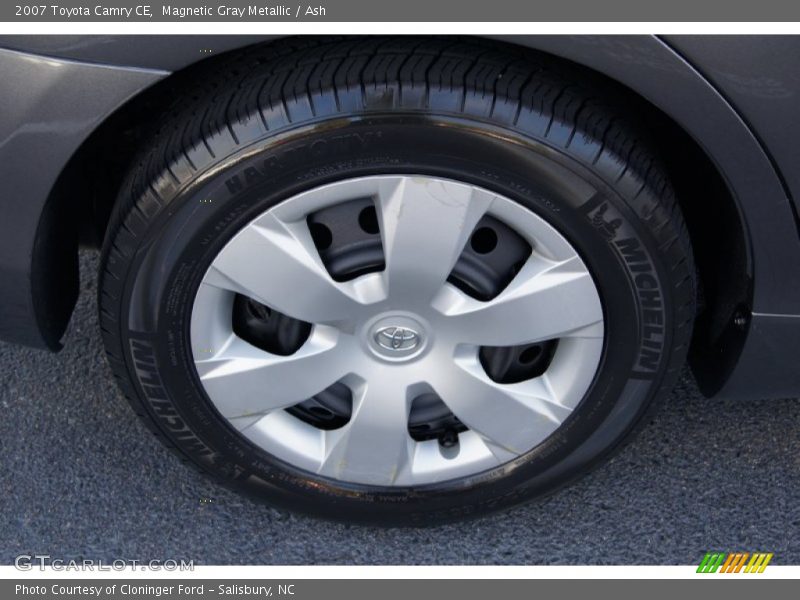 Magnetic Gray Metallic / Ash 2007 Toyota Camry CE