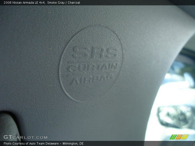 Smoke Gray / Charcoal 2008 Nissan Armada LE 4x4