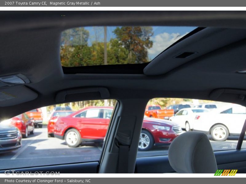 Magnetic Gray Metallic / Ash 2007 Toyota Camry CE