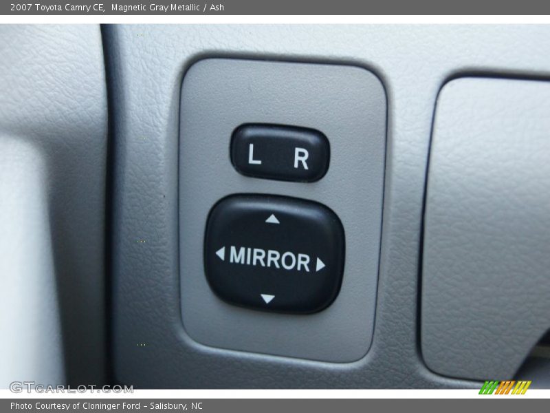 Magnetic Gray Metallic / Ash 2007 Toyota Camry CE